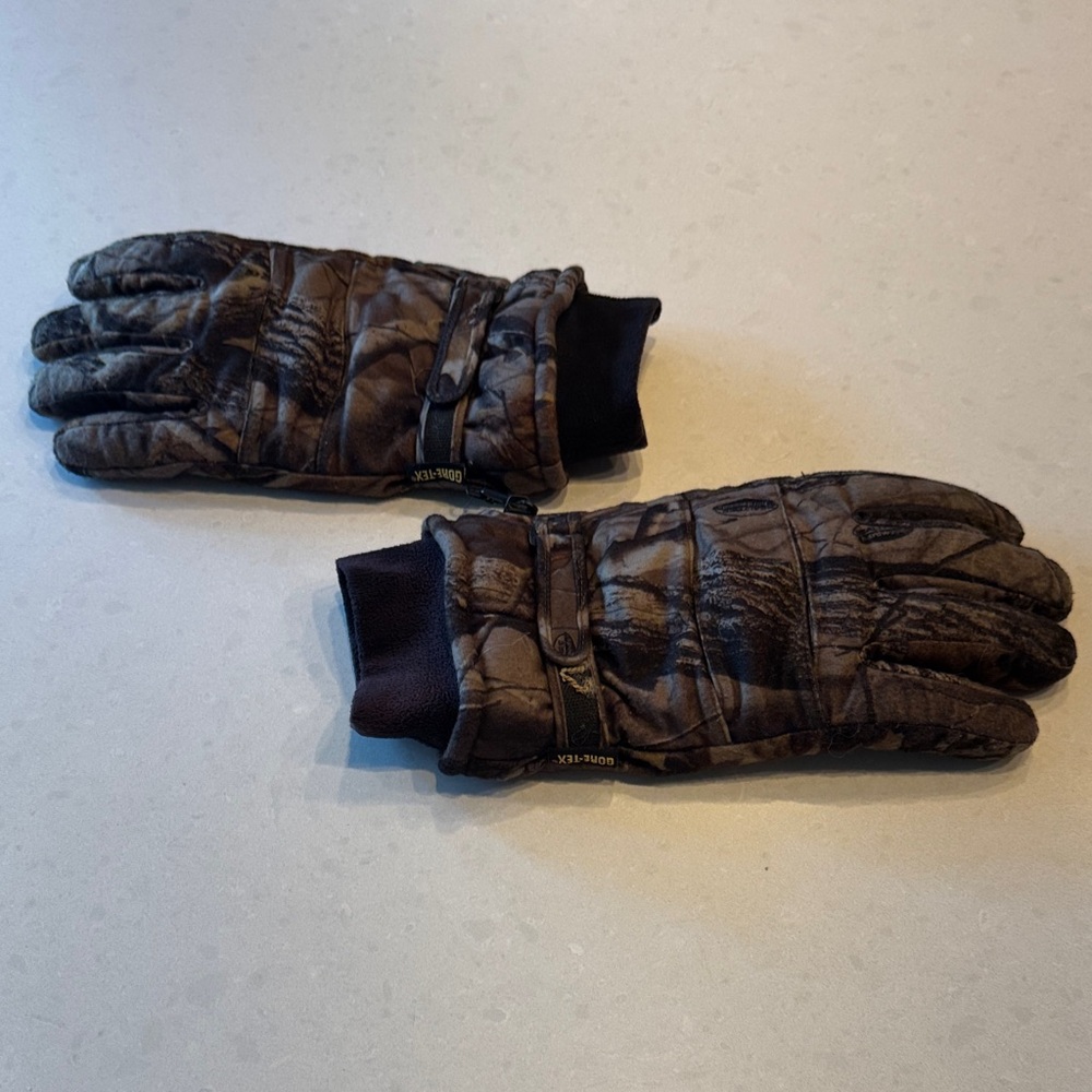Realtree Camouflage Men's Gloves gore-Tex camouflage size XXL